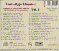 Vorschau: Teen-Age Dreams Vol.05 (CD) Vorschau: Teen-Age Dreams Vol.05 (CD)