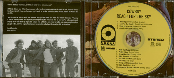 4. Bild von Cowboy: Reach For The Sky (CD)