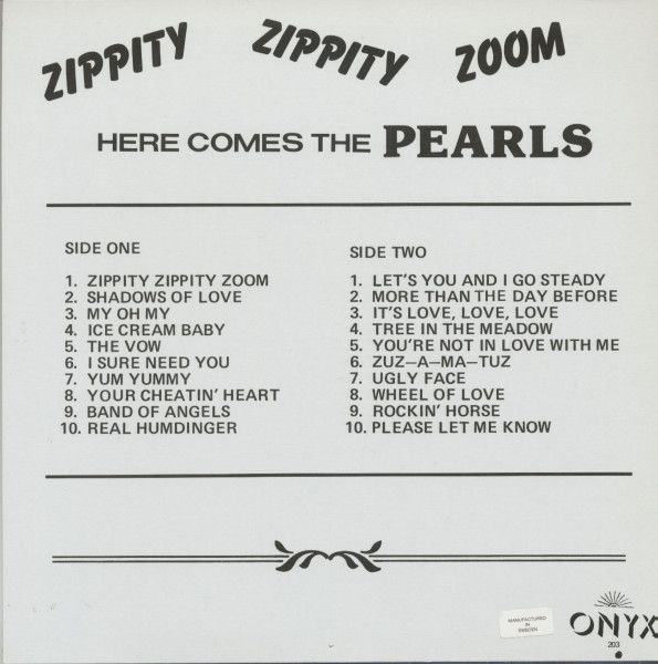 Zippity Zippity Zoom - Here Comes The Pearls (LP)
