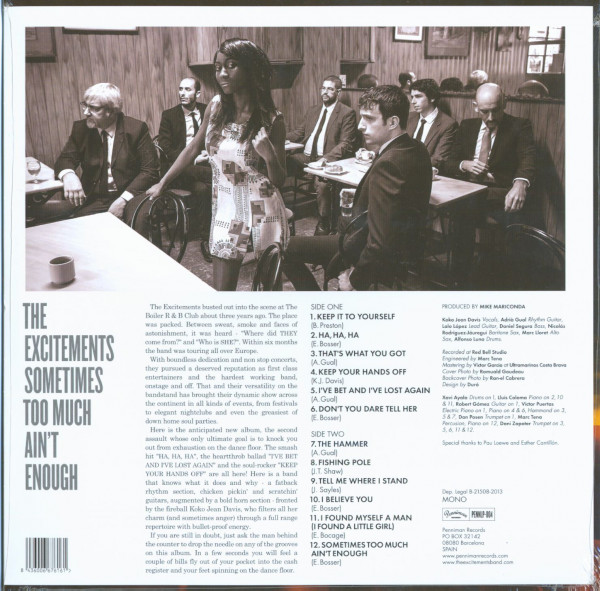 Sometimes Too Much Ain't Enough (LP, 180 Gram Vinyl)