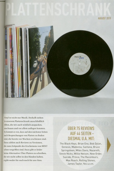 Mint Magazin #30, 08/19