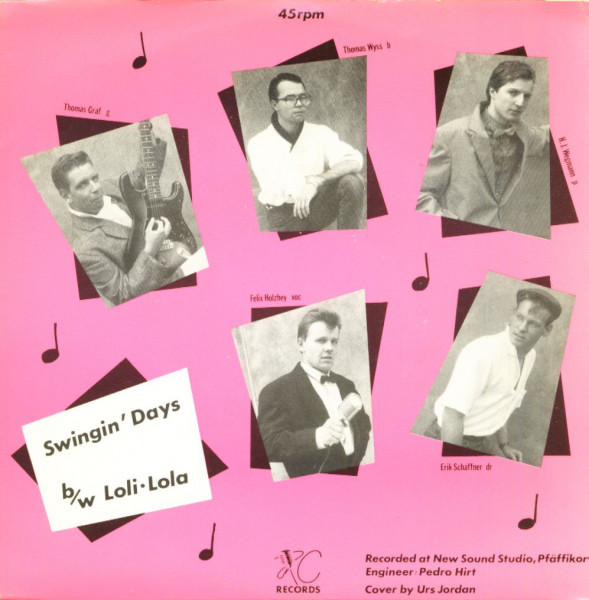 Swingin' Days - Loli-Lola (7inch Single, 45rpm, PS, BC)