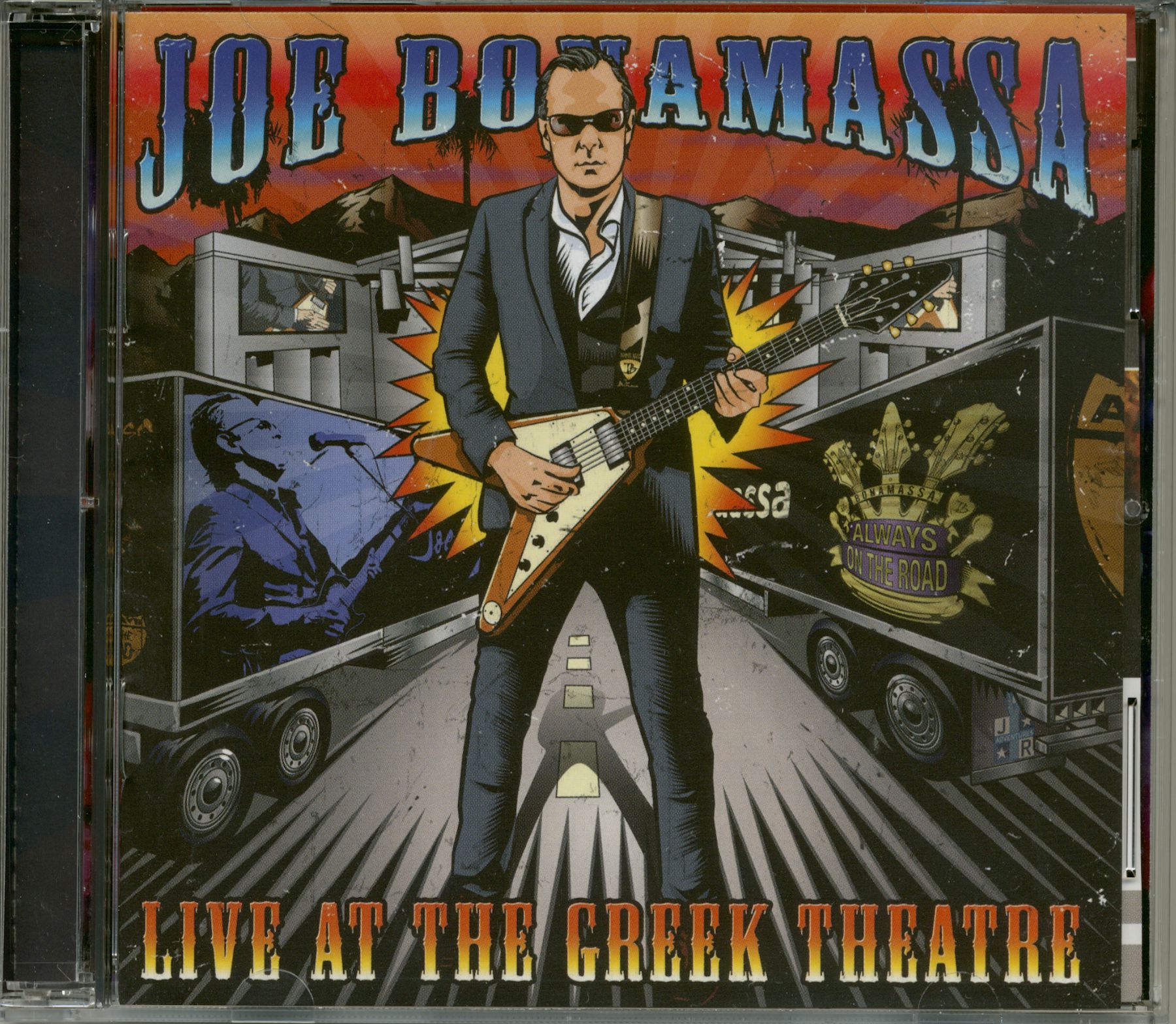Joe Bonamassa CD: Live At The Greek Theatre (2-CD) - Bear Family Records - Joe Bonamassa Live At The Greek Theatre