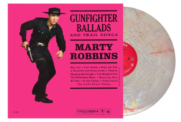 Sings Gunfighter Ballads And Trail Songs (LP, Silver And Red Bullets and Blood Vinyl)