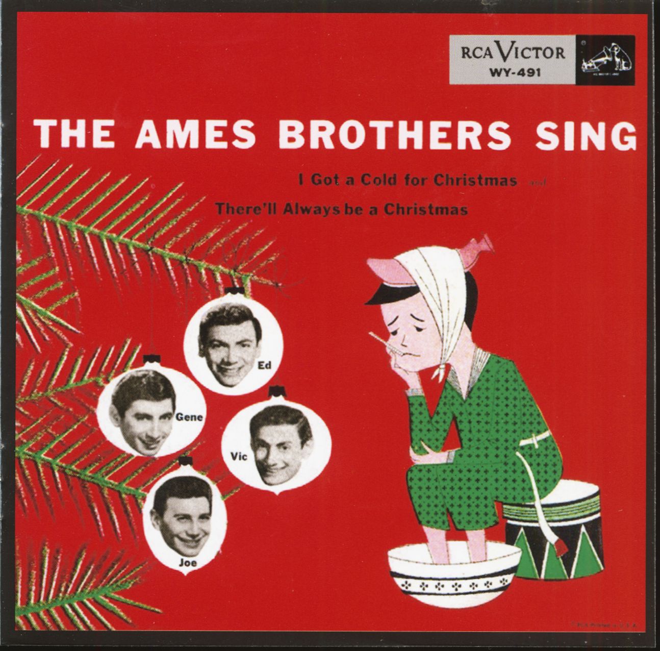 The Ames Brothers CD There'll Always Be A Christmas 60th Anniversary