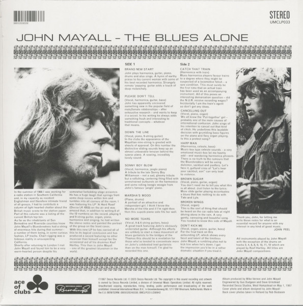 The Blues Alone (LP)