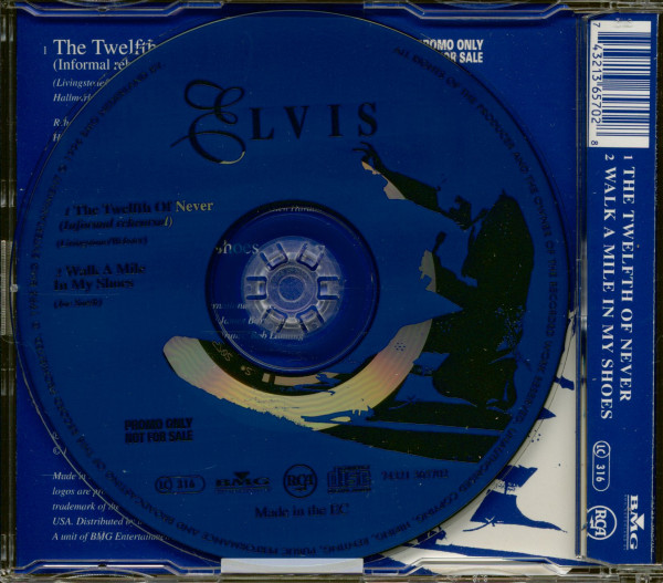 The Twelfth Of Never (CD Single, Promo)