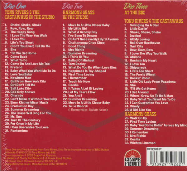 Move A Little Closer - The Complete Recordings 1963 - 1970 (3-CD)