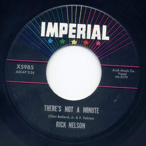 There's Not A Minute - Time After Time 7inch, 45rpm