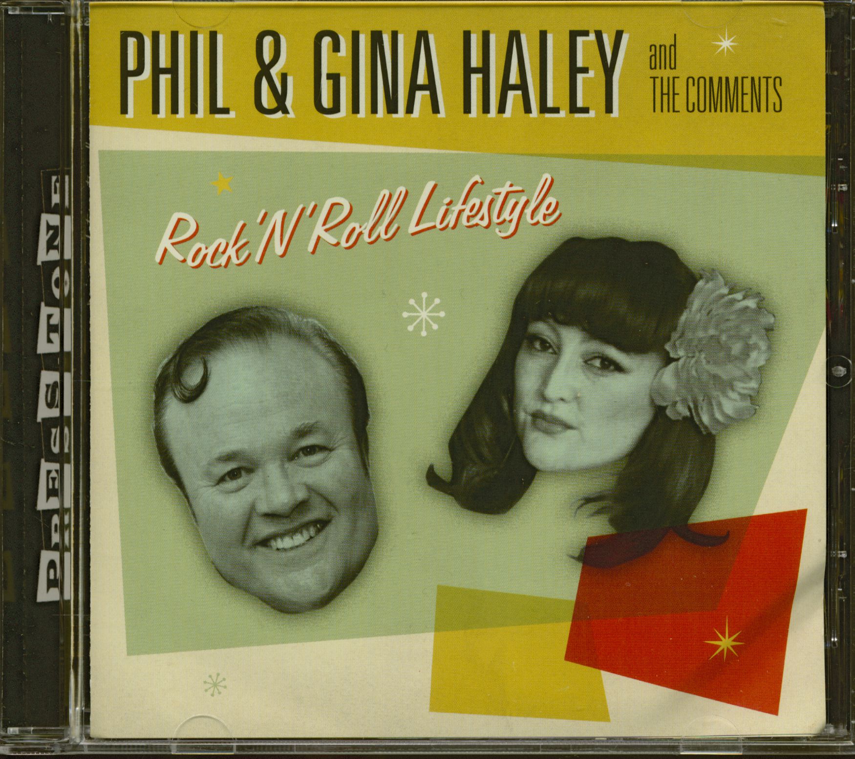 Phil Haley & His Comments CD Phil & Gina Haley Rock'n'Roll Lifestyle
