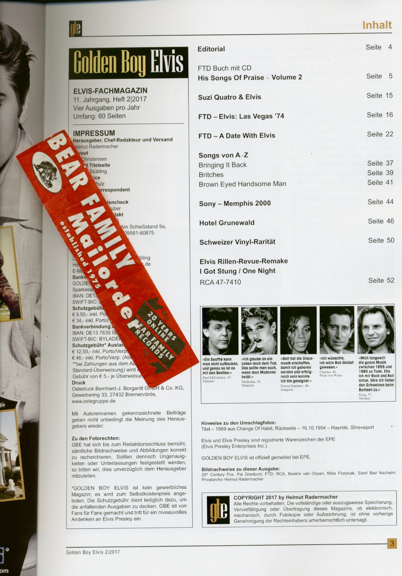 Elvis Presley Bucher Books Golden Boy Elvis Fachmagazin 2 17 Bear Family Records Elvis Presley Bucher Books Golden Boy Elvis Fachmagazin 2 17 Bear Family Records