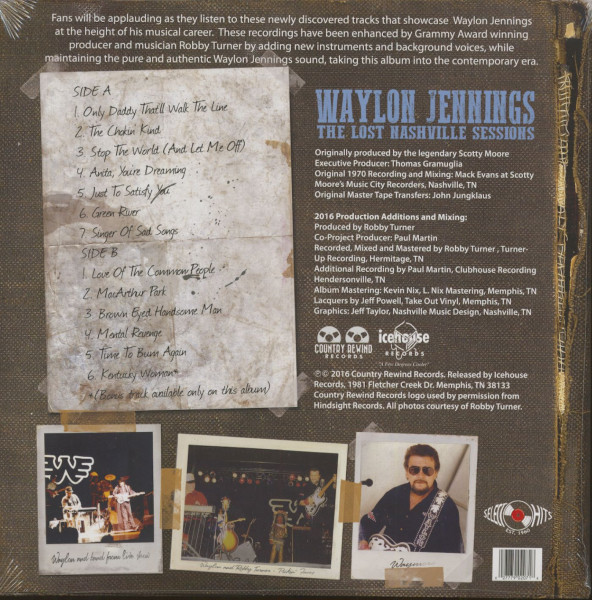 The Lost Nashville Sessions (LP, 180g Vinyl)