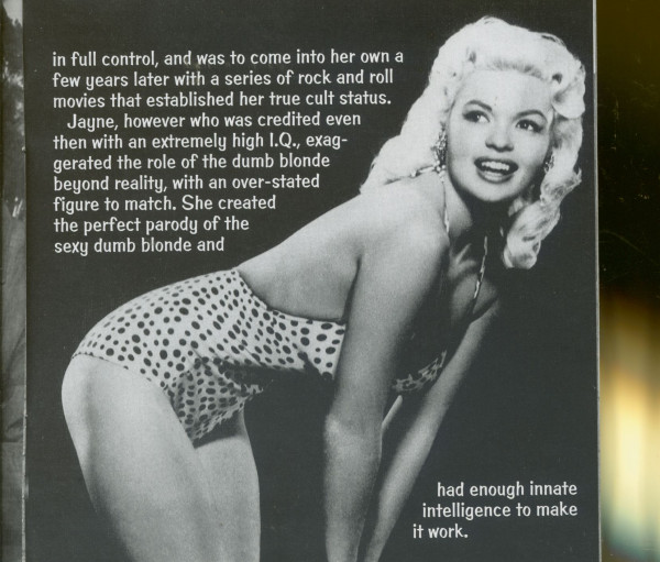9. Bild von Jayne Mansfield: Too Hot To Handle (Pop-UP Digipak) (CD)