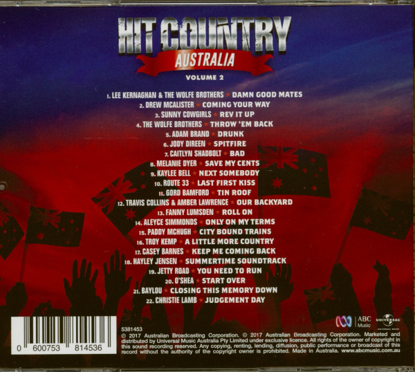 Hit Country Australia Vol.2 (CD)