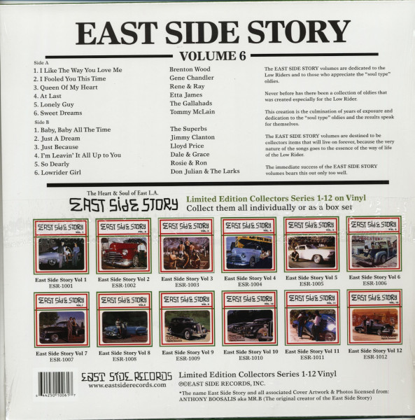 East Side Story Vol.1-12 (13-LP Box-Set, Ltd.)