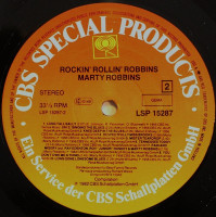 Vorschau: Rock'n Roll'n Robbins - Marty Robbins Sings (LP) Vorschau: Rock'n Roll'n Robbins - Marty Robbins Sings (LP)