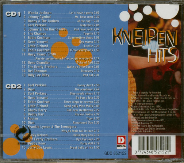 3. Bild von Various: Kneipenhits - Rock 'n' Roll Party (2-CD)