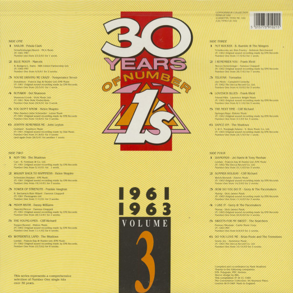 30 Years Of Number 1's, Vol.3 (2-LP)
