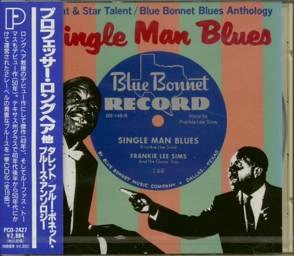 Single Man Blues - Talent & Star Talent / Blue Bonnet Blues Anthology (CD, Japan)