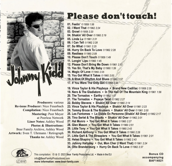 Please Don't Touch! (LP & CD, 10inch, 45rpm)