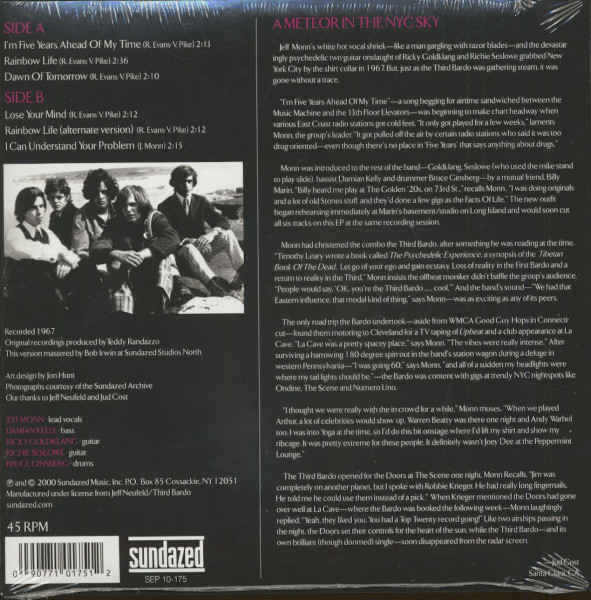I'm Five Years Ahead Of My Time (LP, 10inch)