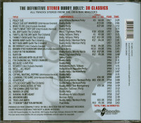 Vorschau: The Definitive Stereo Buddy Holly: 30 Classics (CD) Vorschau: The Definitive Stereo Buddy Holly: 30 Classics (CD)