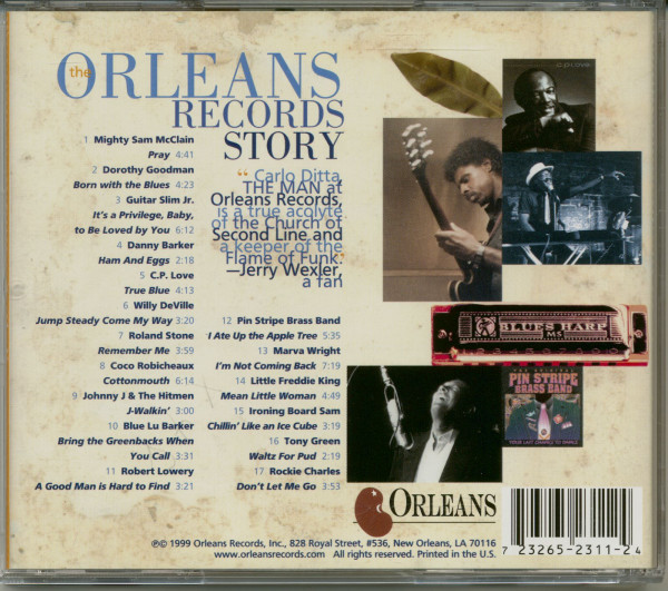 Orleans Records Story (CD)