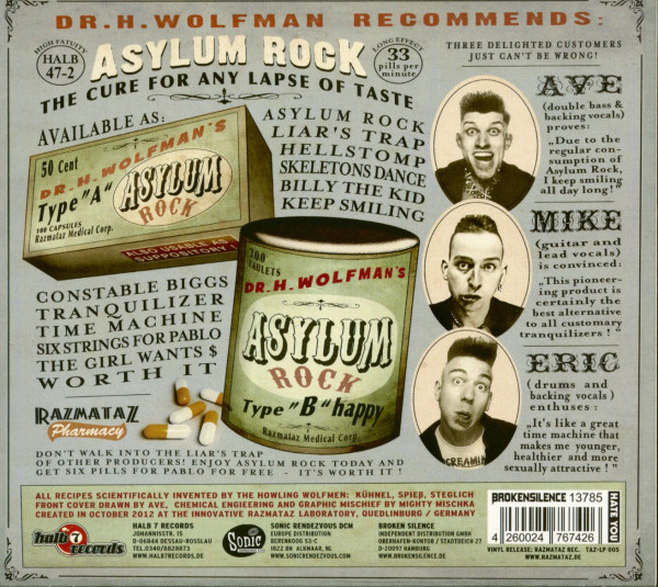 Asylum Rock (CD)