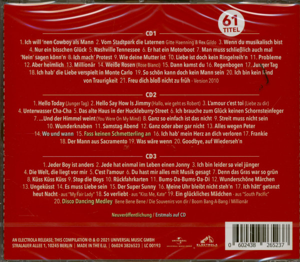 3. Bild von Gitte Haenning: Electrola...Das ist Musik! Serie (3-CD)