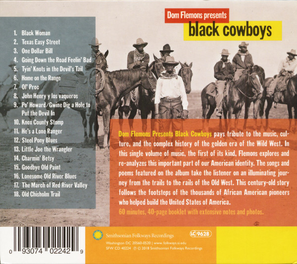 Dom Flemons presents Black Cowboys (CD)