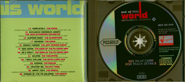 4. Bild von Various: Out Of This World - Instrumental Diamonds Vol.3 (CD)