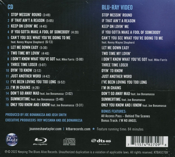 Blues From The Heart - Live (CD & Blu-Ray Disc)