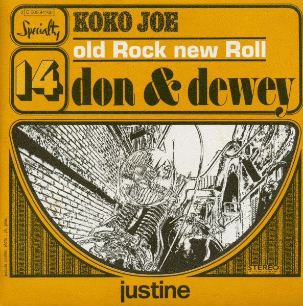 Koko Joe - Justine (7inch, 45rpm, PS)