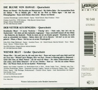Vorschau: Die Blume Von Hawaii - Der Vetter Aus Dingsda - Wiener Blut - Operetten-Querschnitte (CD) Vorschau: Die Blume Von Hawaii - Der Vetter Aus Dingsda - Wiener Blut - Operetten-Querschnitte (CD)