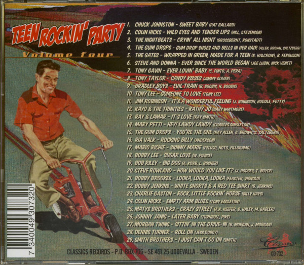 Teen Rockin' Party Vol.4 (CD)