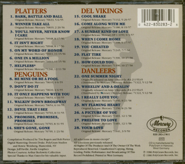 The Vocal Group Collection (CD)