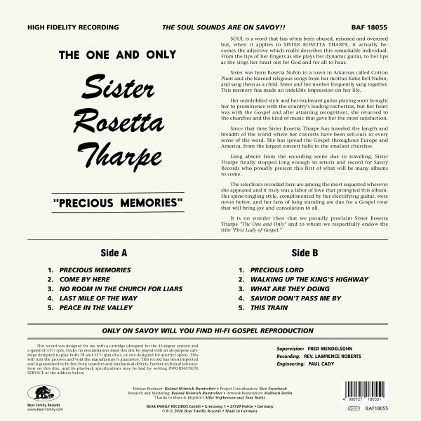 Precious Memories (LP, 180gram Vinyl)