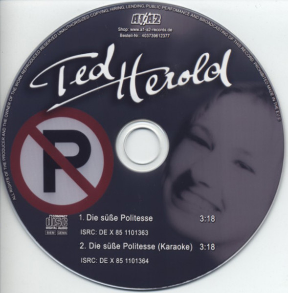 3. Bild von Ted Herold: Die süße Politesse CD-Single