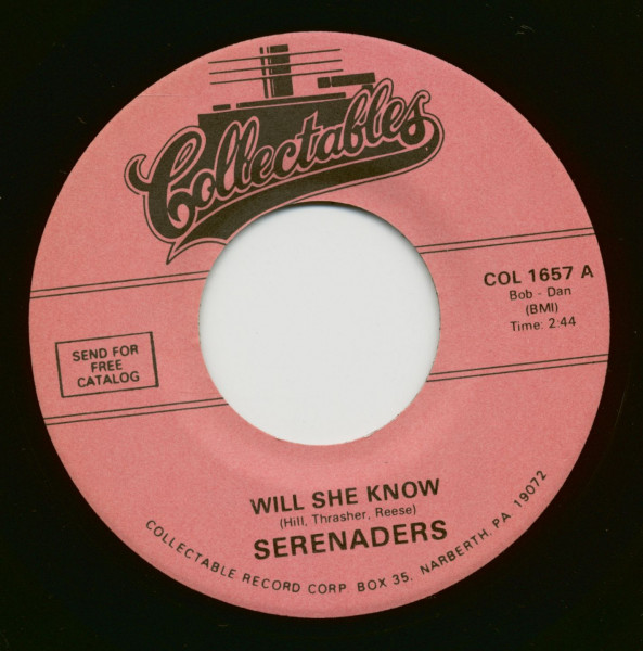 Will She Know - I Want To Love You Baby (7inch, 45rpm)