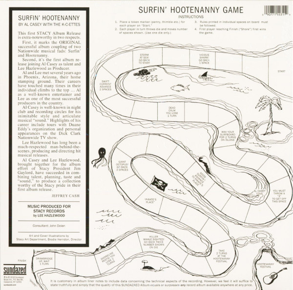 Surfin' Hootenanny (LP, Lagoon Blue Vinyl, Ltd.)