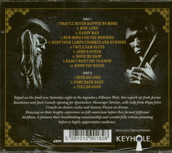 Live At The Fillmore West 3rd July 1971 (2-CD)