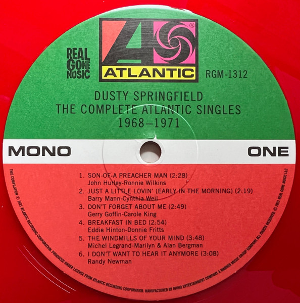 The Complete Atlantic Singles 1968-1971 (2-LP, Ruby Red Vinyl, Ltd.)