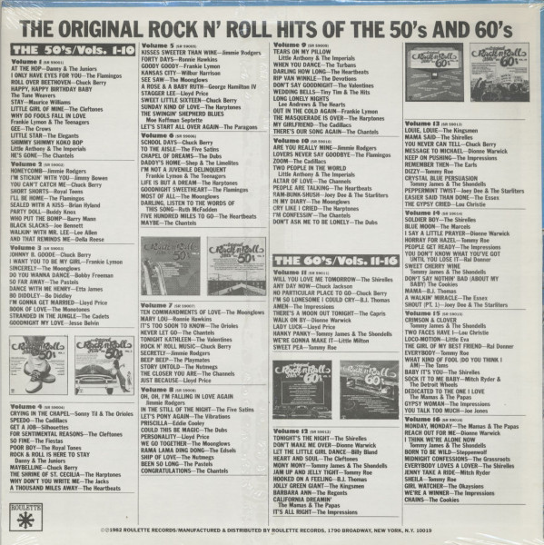 The Original Rock N' Roll Hits Of The 50's Vol.4 (LP)