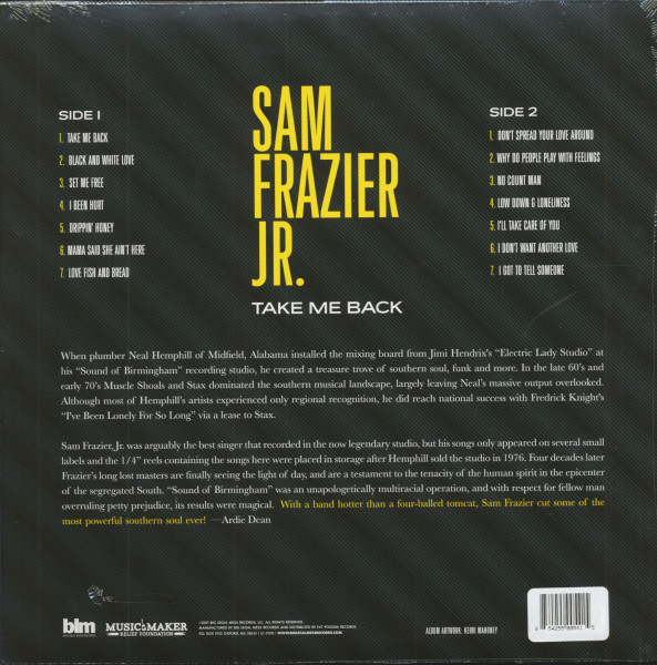 Take Me Back (LP & MP3 Download)