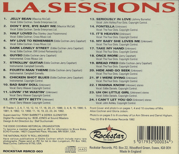 L.A. Sessions (CD)