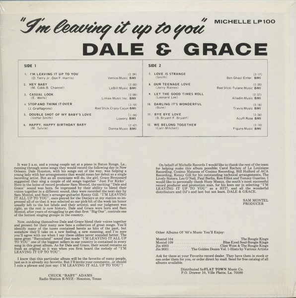 I'm Leaving It Up To You (LP)