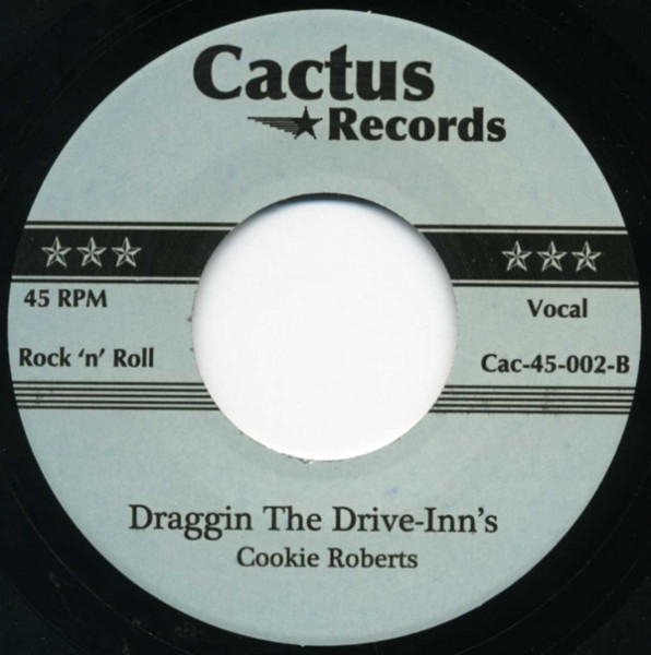Draggin' The Drive-Inn's - Long Black...7inch, 45rpm