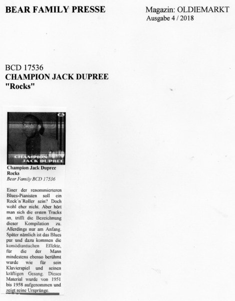 Presse-Archiv-Champion-Jack-Dupree-Rocks-Oldiemarkt