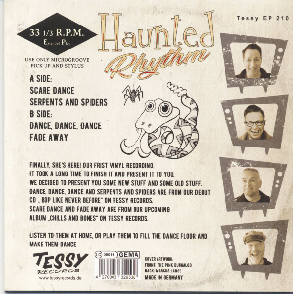 Scare Dance (7inch , 33 1/3rpm, EP)