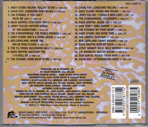 Vol.15 - Rockabilly From The Vaults Of Lin & Kliff Records (CD)